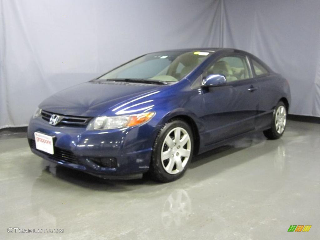 Royal Blue Pearl Honda Civic