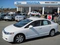 Taffeta White - Civic LX Sedan Photo No. 1