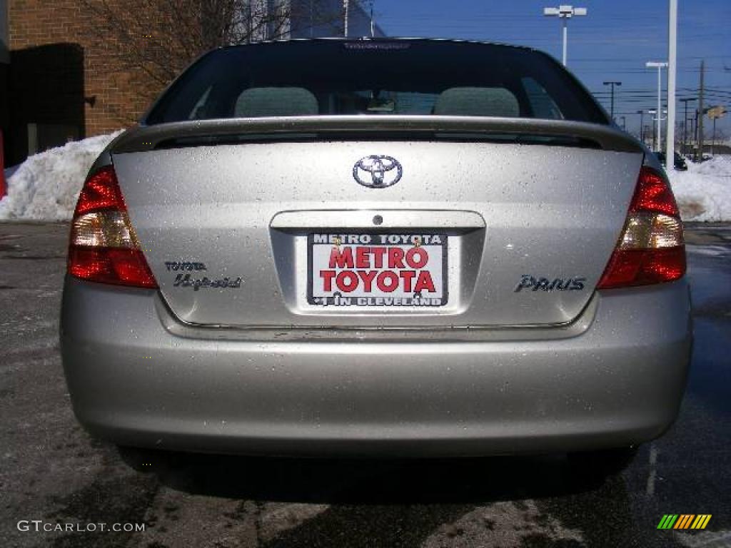2002 Prius Hybrid - Silver Strata Metallic / Gray photo #4