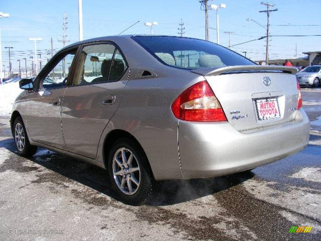 2002 Prius Hybrid - Silver Strata Metallic / Gray photo #5