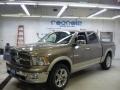 2009 Austin Tan Pearl Dodge Ram 1500 Laramie Crew Cab 4x4  photo #2