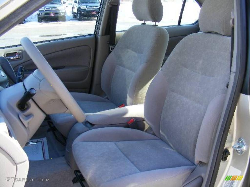 2002 Prius Hybrid - Silver Strata Metallic / Gray photo #9