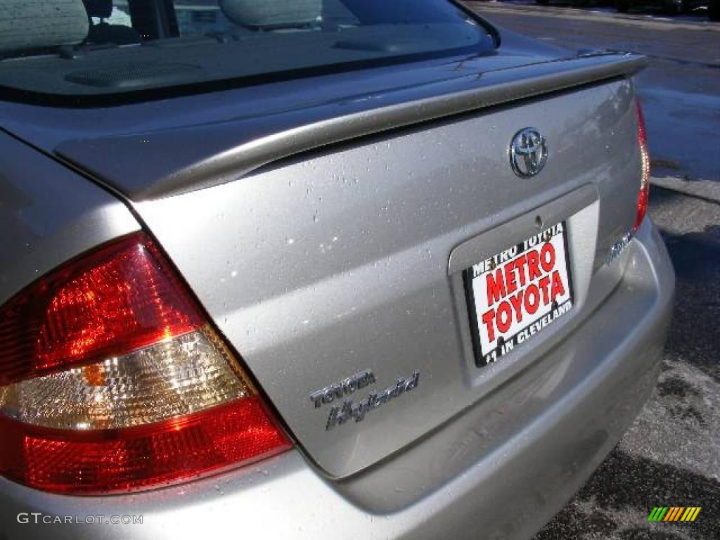 2002 Prius Hybrid - Silver Strata Metallic / Gray photo #24