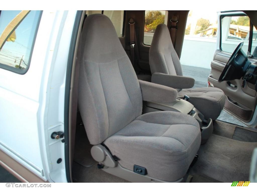 1995 F150 Eddie Bauer Extended Cab - Colonial White / Beige photo #18