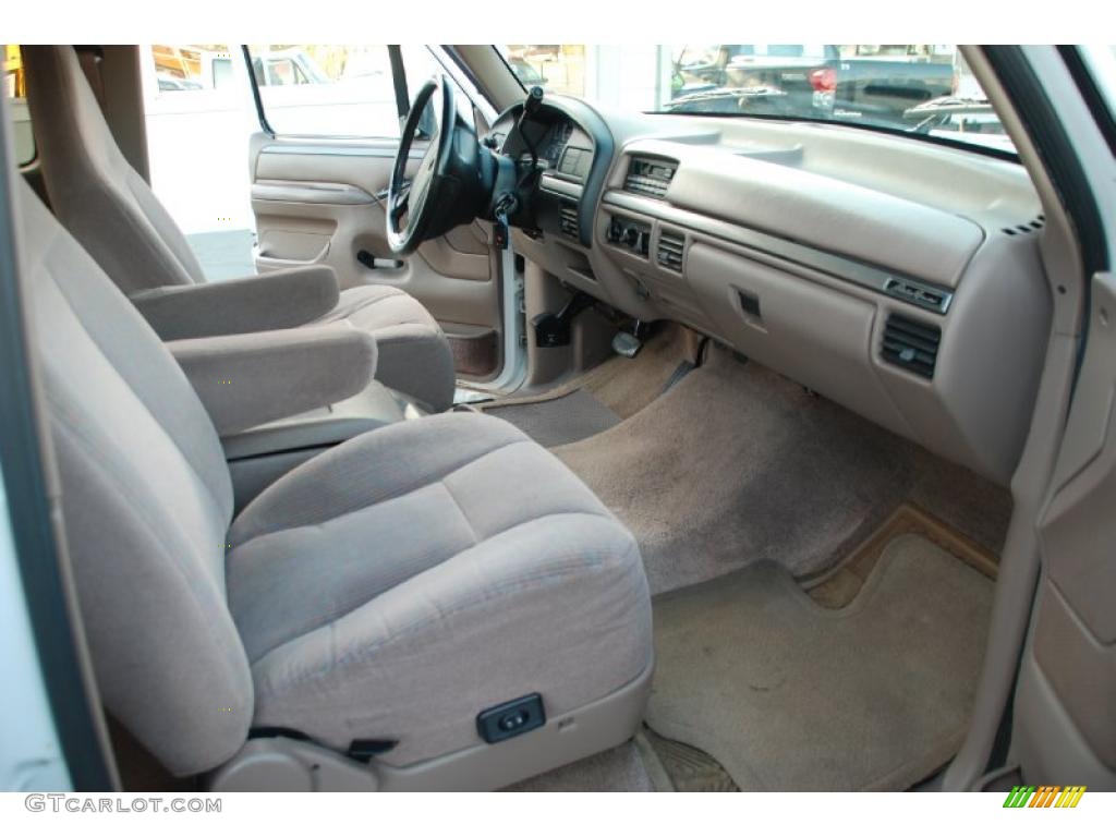 1995 F150 Eddie Bauer Extended Cab - Colonial White / Beige photo #23