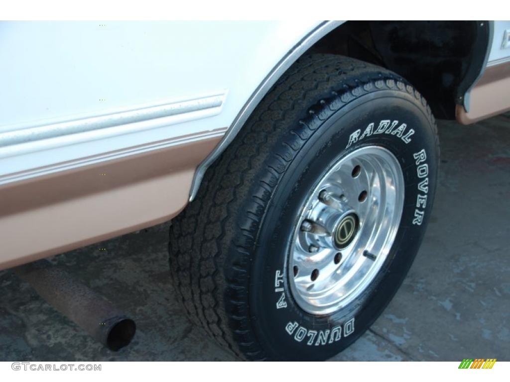 1995 F150 Eddie Bauer Extended Cab - Colonial White / Beige photo #33