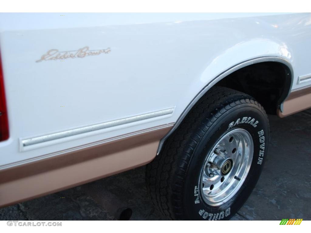 1995 F150 Eddie Bauer Extended Cab - Colonial White / Beige photo #34