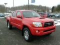 2007 Radiant Red Toyota Tacoma V6 TRD Sport Double Cab 4x4  photo #1