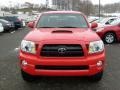 2007 Radiant Red Toyota Tacoma V6 TRD Sport Double Cab 4x4  photo #2