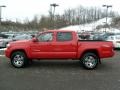 2007 Radiant Red Toyota Tacoma V6 TRD Sport Double Cab 4x4  photo #4