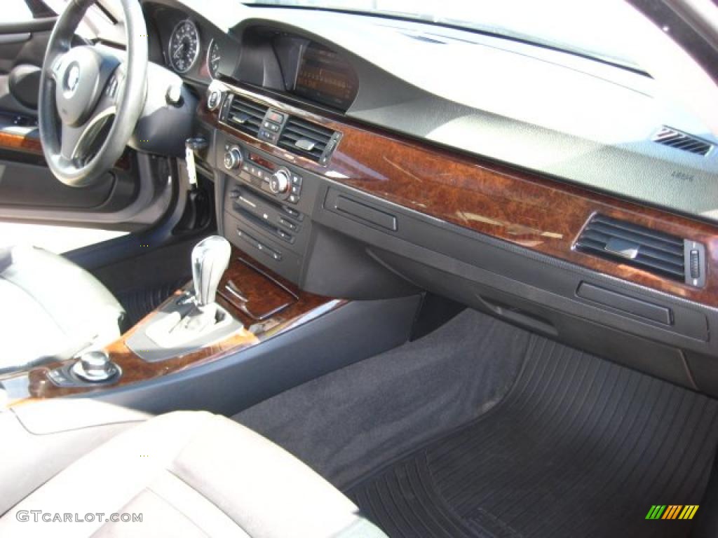 2007 3 Series 328xi Coupe - Sparkling Graphite Metallic / Black photo #15