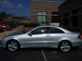 2008 Iridium Silver Metallic Mercedes-Benz CLK 350 Coupe  photo #1