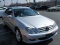 2008 Iridium Silver Metallic Mercedes-Benz CLK 350 Coupe  photo #5