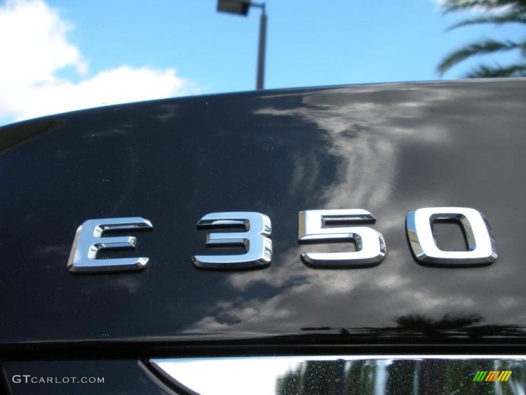 2008 E 350 4Matic Sedan - Sienna Black Metallic / Black photo #9