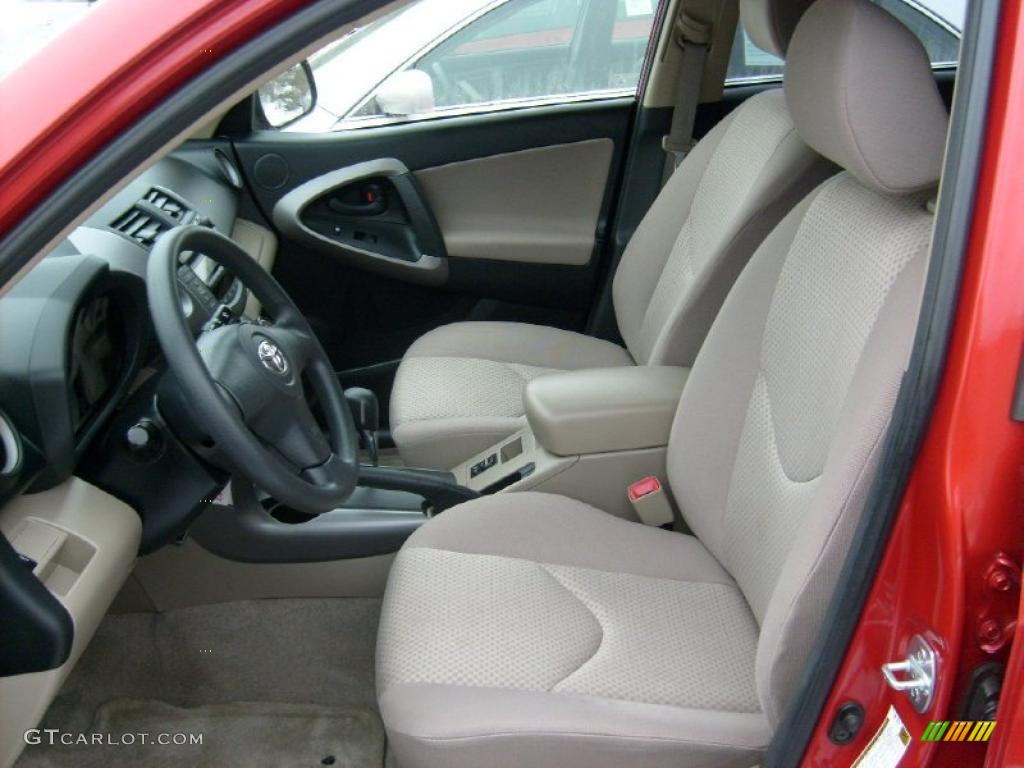 2007 RAV4 4WD - Barcelona Red Pearl / Taupe photo #4