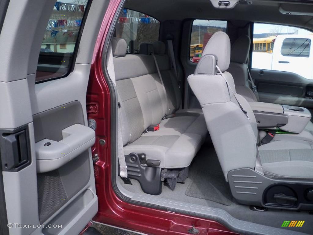2005 F150 XLT SuperCab 4x4 - Bright Red / Black photo #19