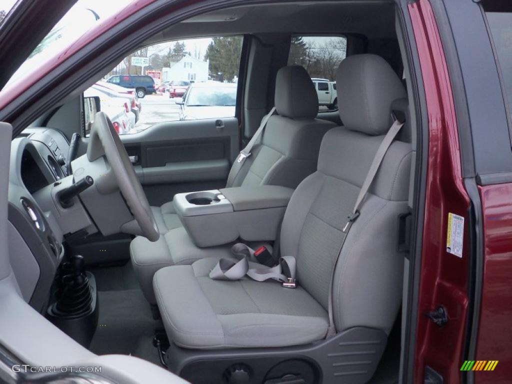 2005 F150 XLT SuperCab 4x4 - Bright Red / Black photo #24
