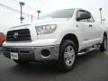 2007 Super White Toyota Tundra SR5 Double Cab  photo #1