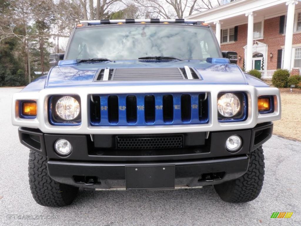 2006 H2 SUV - Pacific Blue / Ebony photo #12