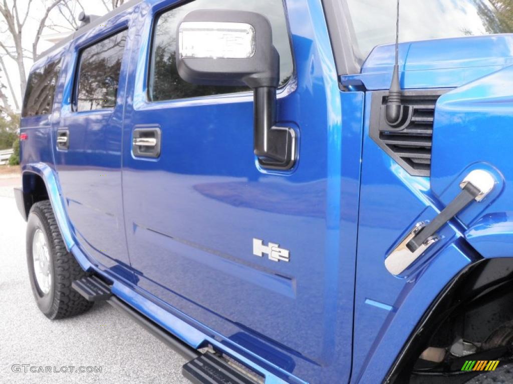 2006 H2 SUV - Pacific Blue / Ebony photo #17