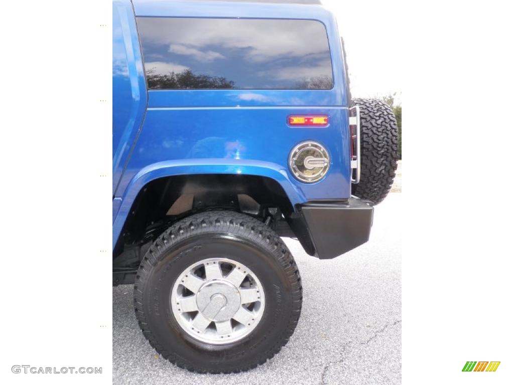 2006 H2 SUV - Pacific Blue / Ebony photo #22
