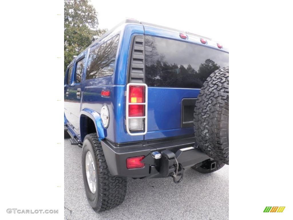 2006 H2 SUV - Pacific Blue / Ebony photo #23