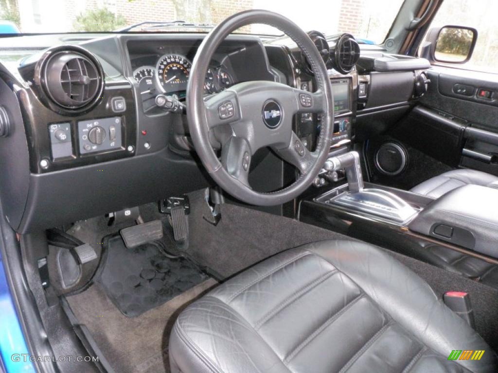 2006 H2 SUV - Pacific Blue / Ebony photo #29