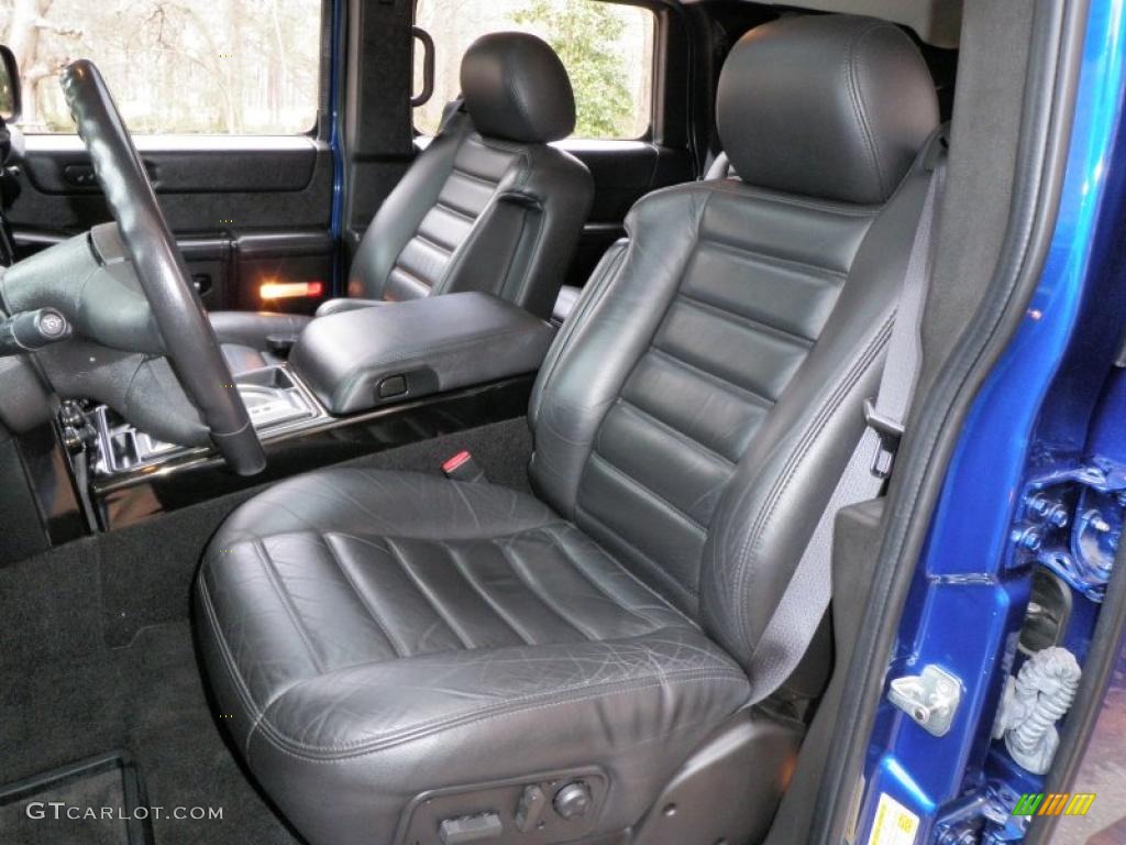 2006 H2 SUV - Pacific Blue / Ebony photo #30