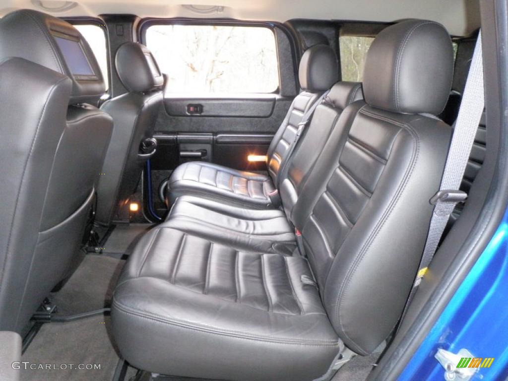 2006 H2 SUV - Pacific Blue / Ebony photo #39