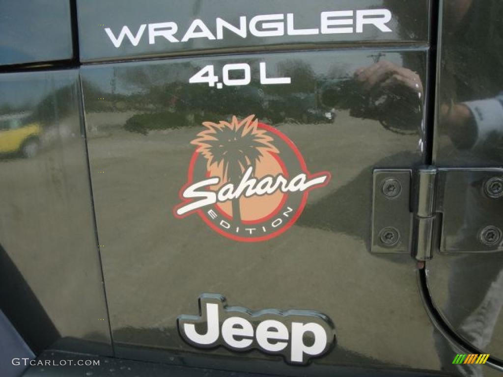 1998 Wrangler Sahara 4x4 - Moss Green Pearl / Green/Khaki photo #8