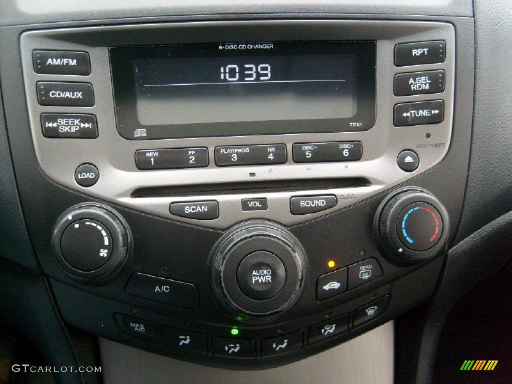 2006 Accord EX Coupe - Nighthawk Black Pearl / Black photo #24