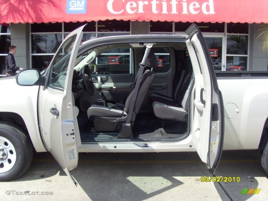 2009 Silverado 1500 Extended Cab - Silver Birch Metallic / Dark Titanium photo #2