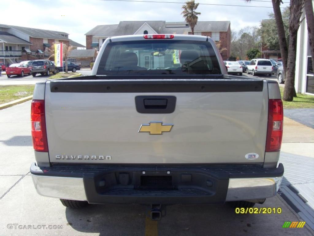 2009 Silverado 1500 Extended Cab - Silver Birch Metallic / Dark Titanium photo #3