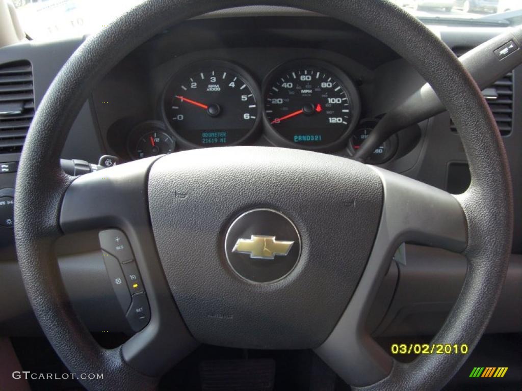 2009 Silverado 1500 Extended Cab - Silver Birch Metallic / Dark Titanium photo #8