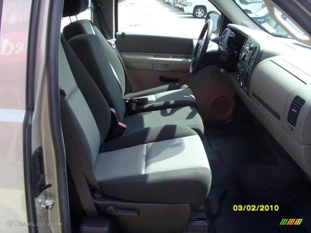 2009 Silverado 1500 Extended Cab - Silver Birch Metallic / Dark Titanium photo #11