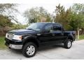 2004 Black Ford F150 Lariat SuperCrew 4x4  photo #2