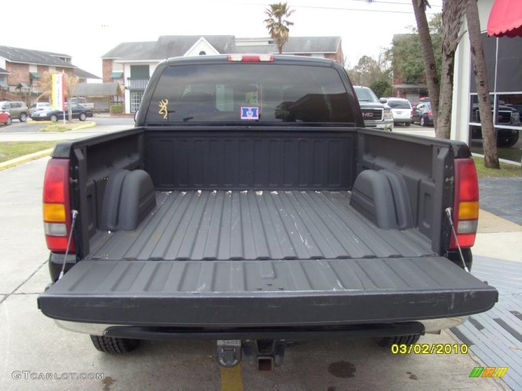 2002 Silverado 1500 LS Extended Cab 4x4 - Onyx Black / Tan photo #3