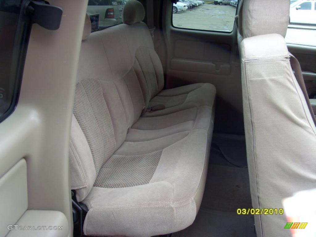 2002 Silverado 1500 LS Extended Cab 4x4 - Onyx Black / Tan photo #13