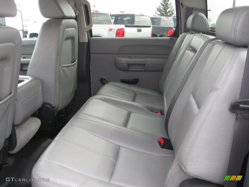 2008 Silverado 3500HD LS Crew Cab 4x4 Dually - Summit White / Light Titanium photo #9