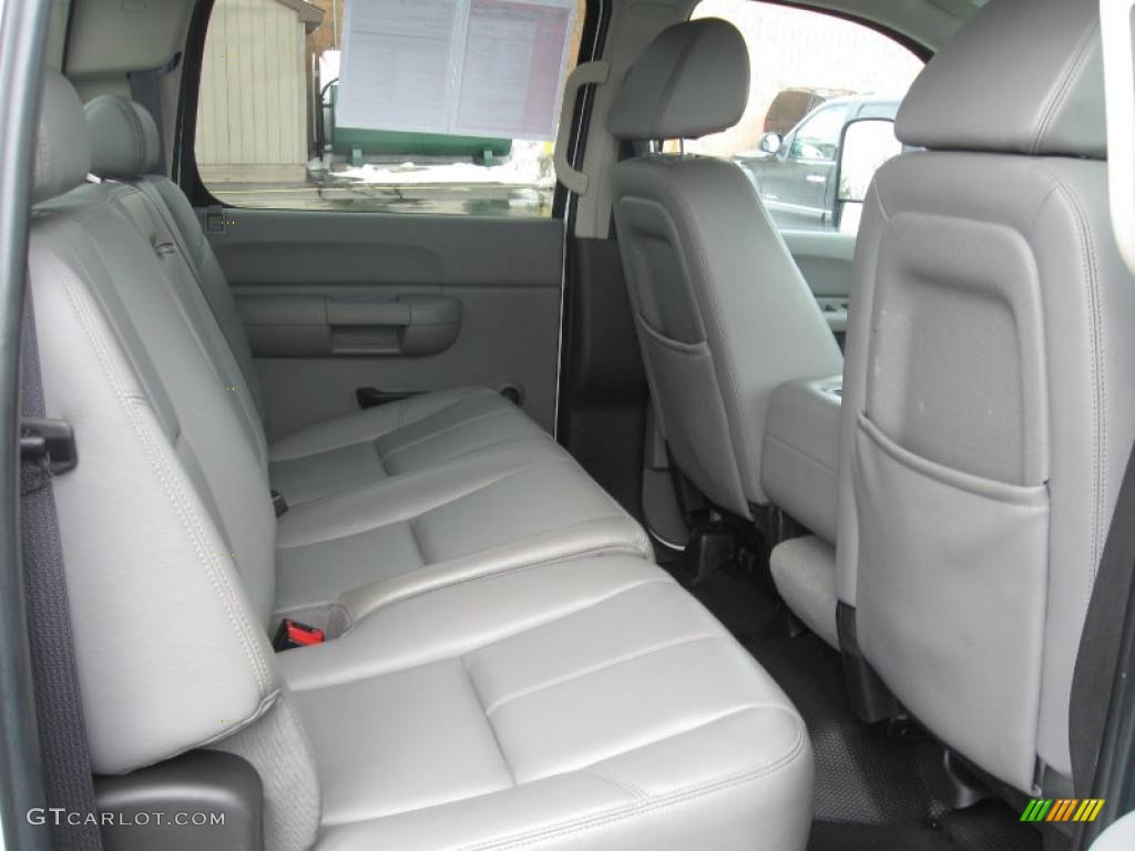 2008 Silverado 3500HD LS Crew Cab 4x4 Dually - Summit White / Light Titanium photo #18