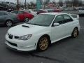 2006 Aspen White Subaru Impreza WRX STi  photo #3