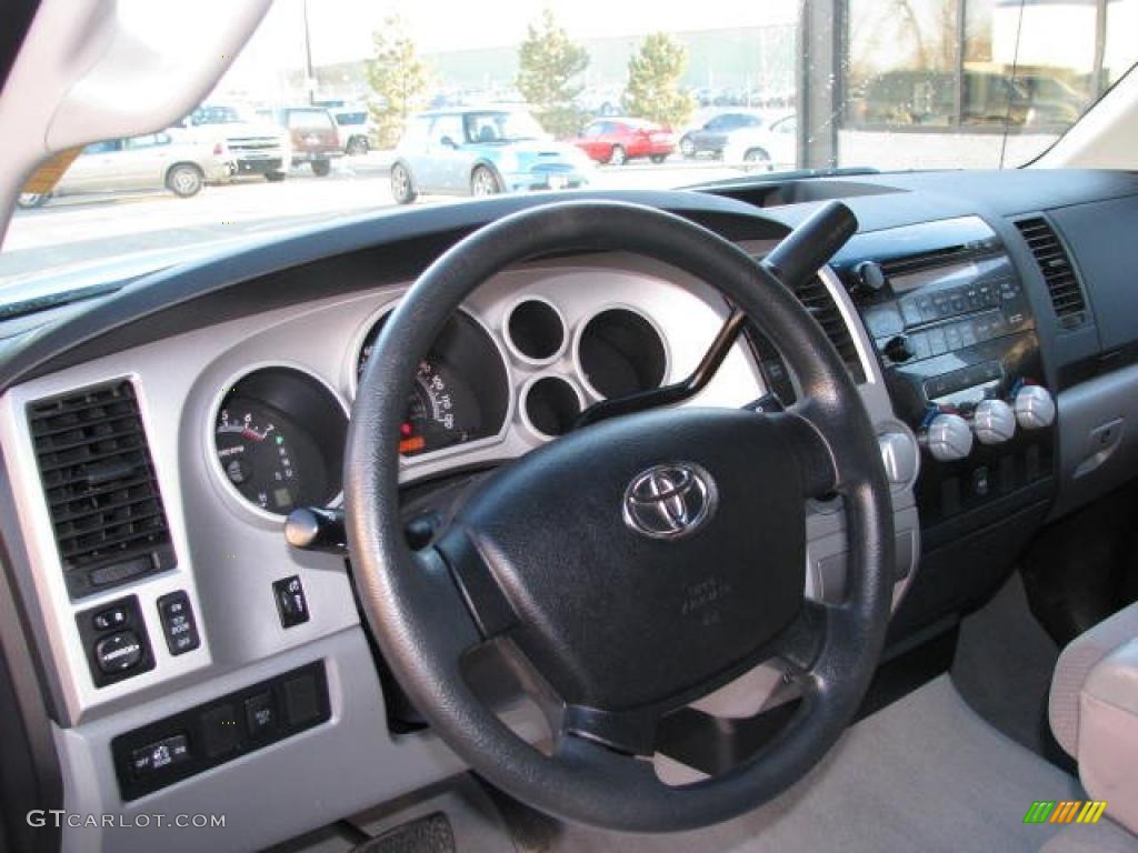 2008 Tundra SR5 CrewMax 4x4 - Silver Sky Metallic / Graphite Gray photo #11