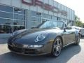 2008 Slate Grey Metallic Porsche 911 Carrera 4S Cabriolet  photo #25