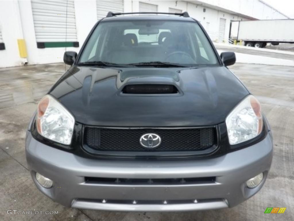 2005 RAV4 4WD - Black / Dark Charcoal photo #1
