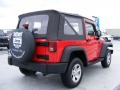 Flame Red - Wrangler X 4x4 Photo No. 5