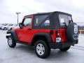 Flame Red - Wrangler X 4x4 Photo No. 7