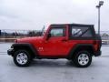 Flame Red - Wrangler X 4x4 Photo No. 8