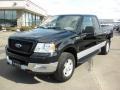 2004 Black Ford F150 XLT SuperCab 4x4  photo #2
