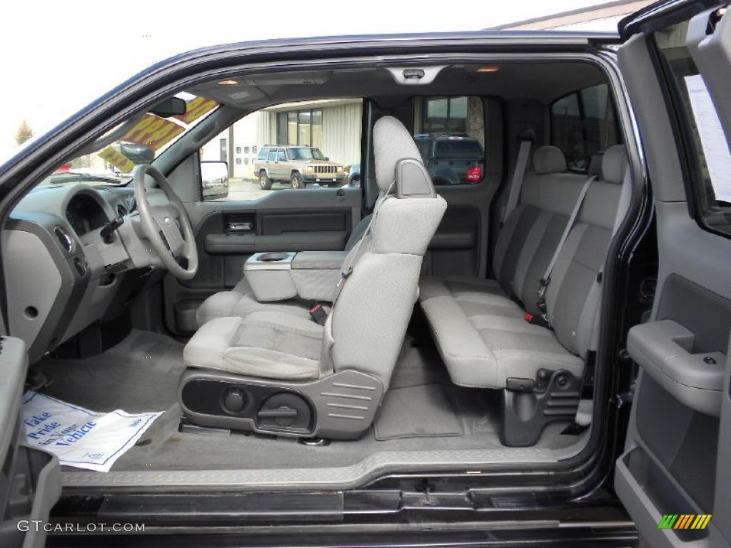 2004 F150 XLT SuperCab 4x4 - Black / Dark Flint photo #14