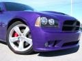 2007 Plum Crazy Pearl Dodge Charger SRT-8  photo #3